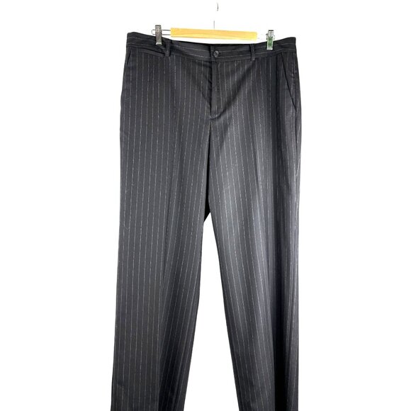 Old Money Luxury Lauren, Ralph Lauren Andover Wool Pinstripe Pants, Women's 16 - Picture 1 of 13